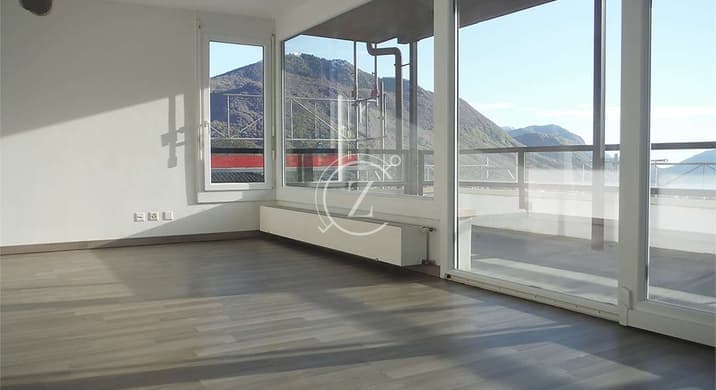 Rent a 4 rooms attic flat in Cagiallo