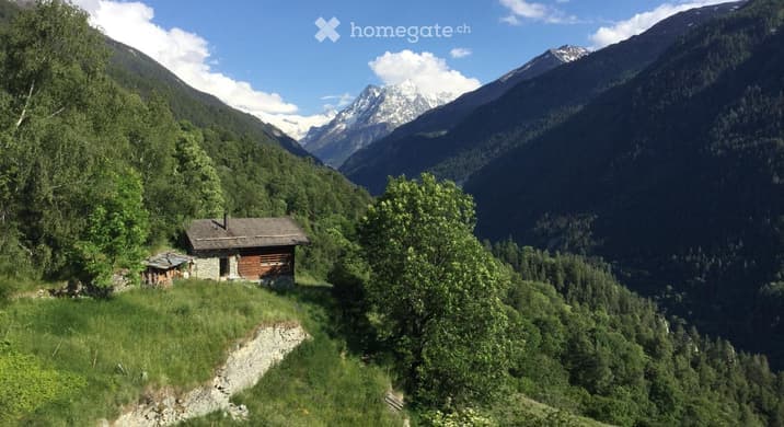 Rent a 1 rooms single house in St-Martin VS