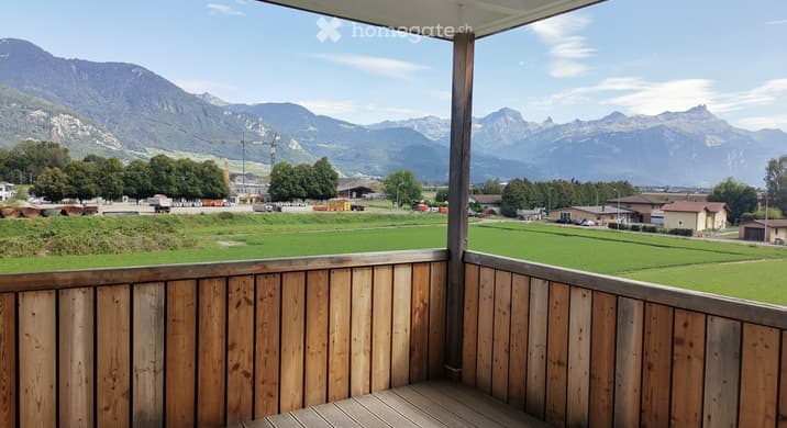 Rent a 1 ½ rooms apartment in Muraz (Collombey)