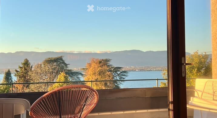 Rent a 1 rooms apartment in Anières