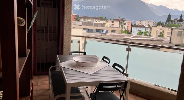 Rent a 2 rooms apartment in Lugano