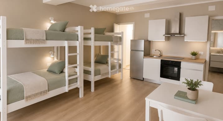 Rent a 2 room apartment in Lugano
